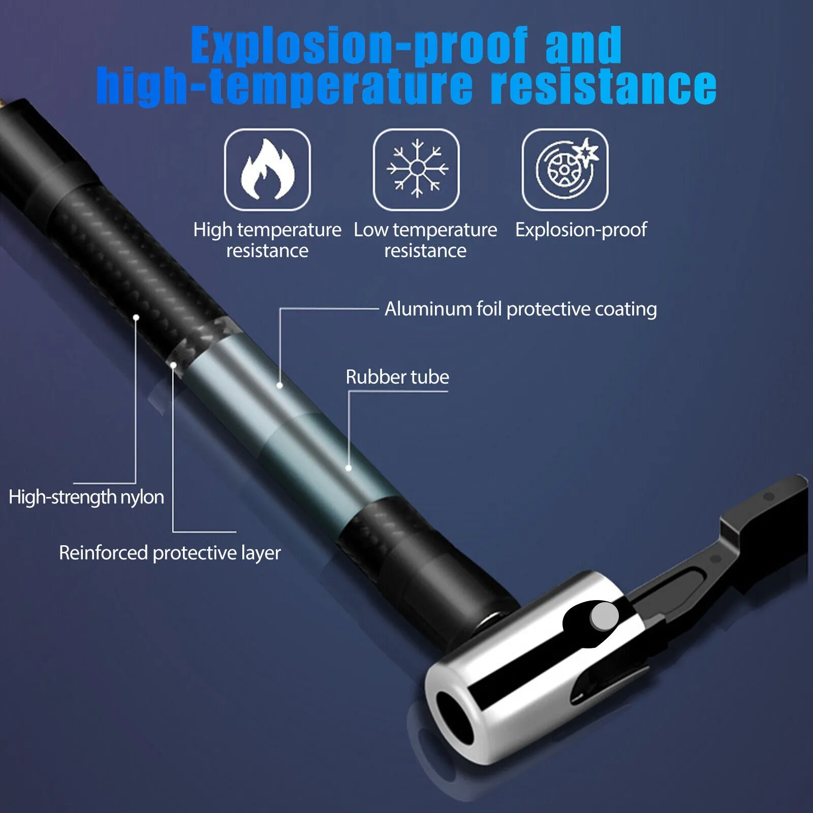 150psi Car Digital Electric Tire Inflator Portable LCD Car