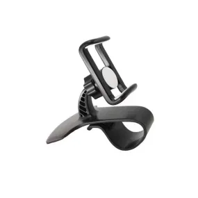 360 Degree Rotating HUD Car Mobile Phone Holder Black (color box