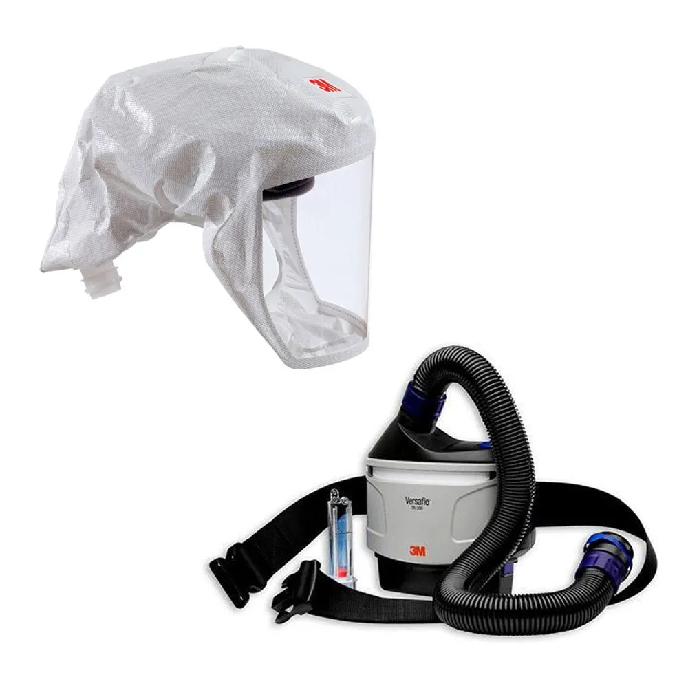 3M™ Versaflo™ TR-315  Powered Air Starter Kit and S-133 Respirator Hood Bundle (TR300EHKL)
