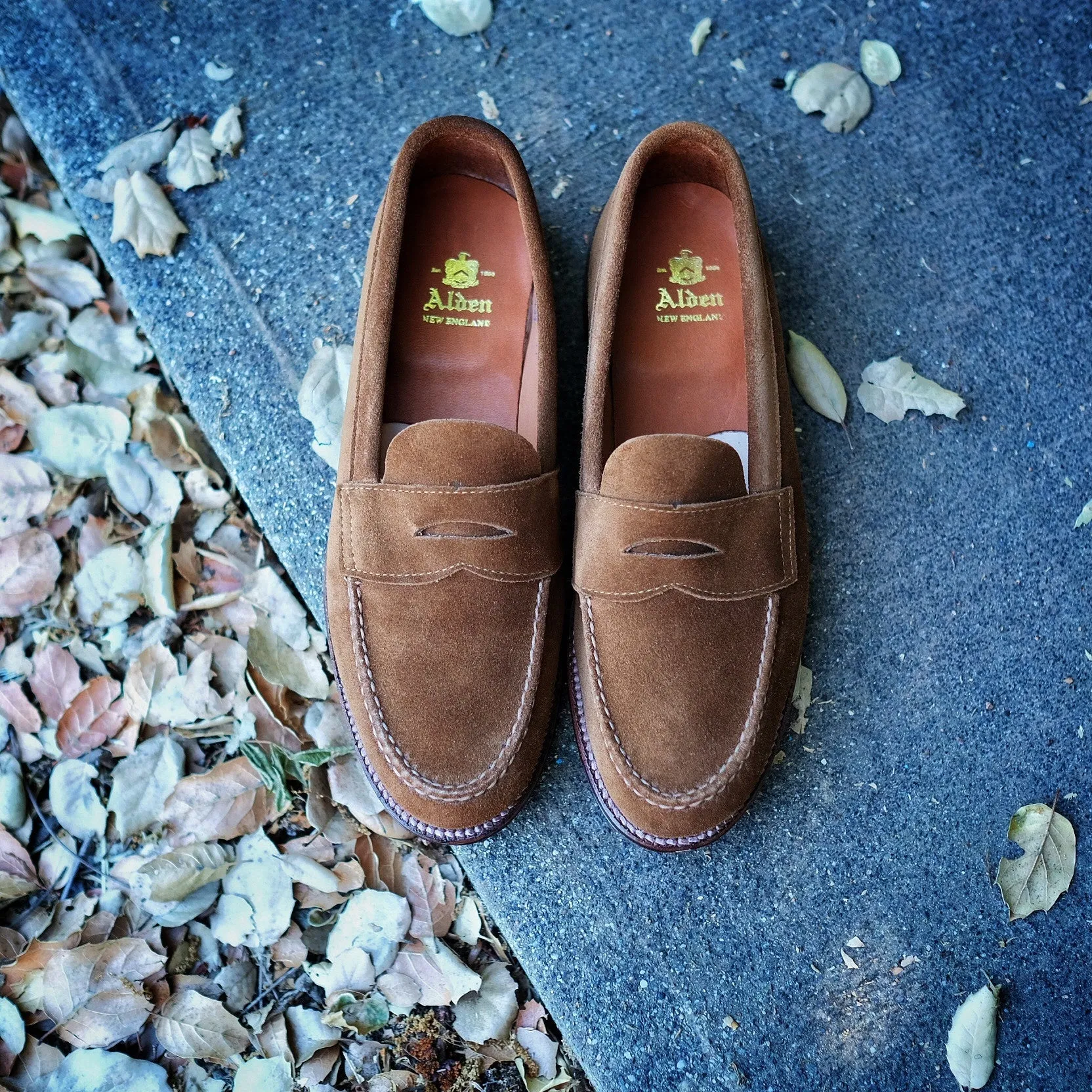 Alden Unlined Leisure Handsewn Penny Loafer