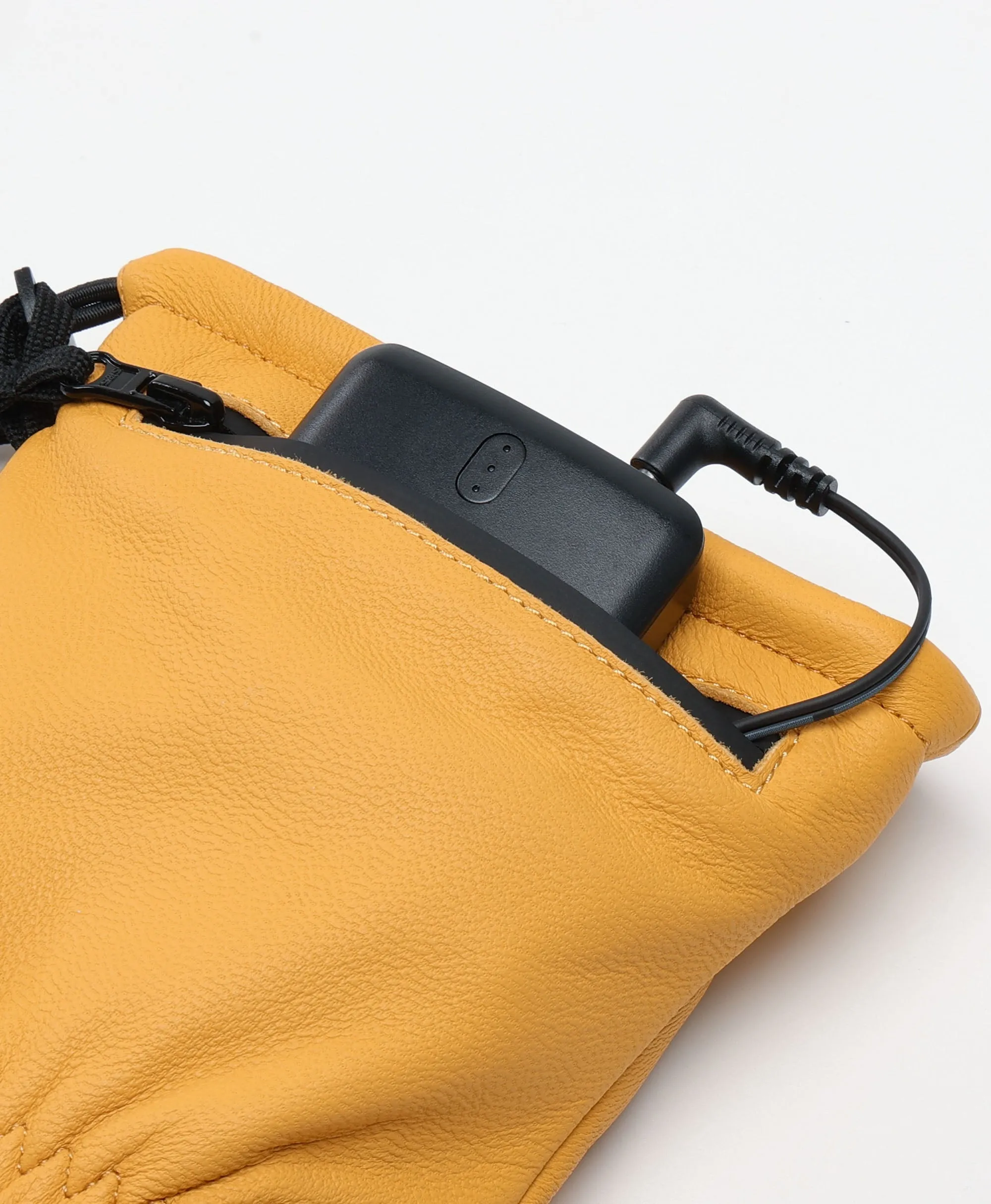 **Premium Heated Full Leather Unisex Gloves - Boise Collection**