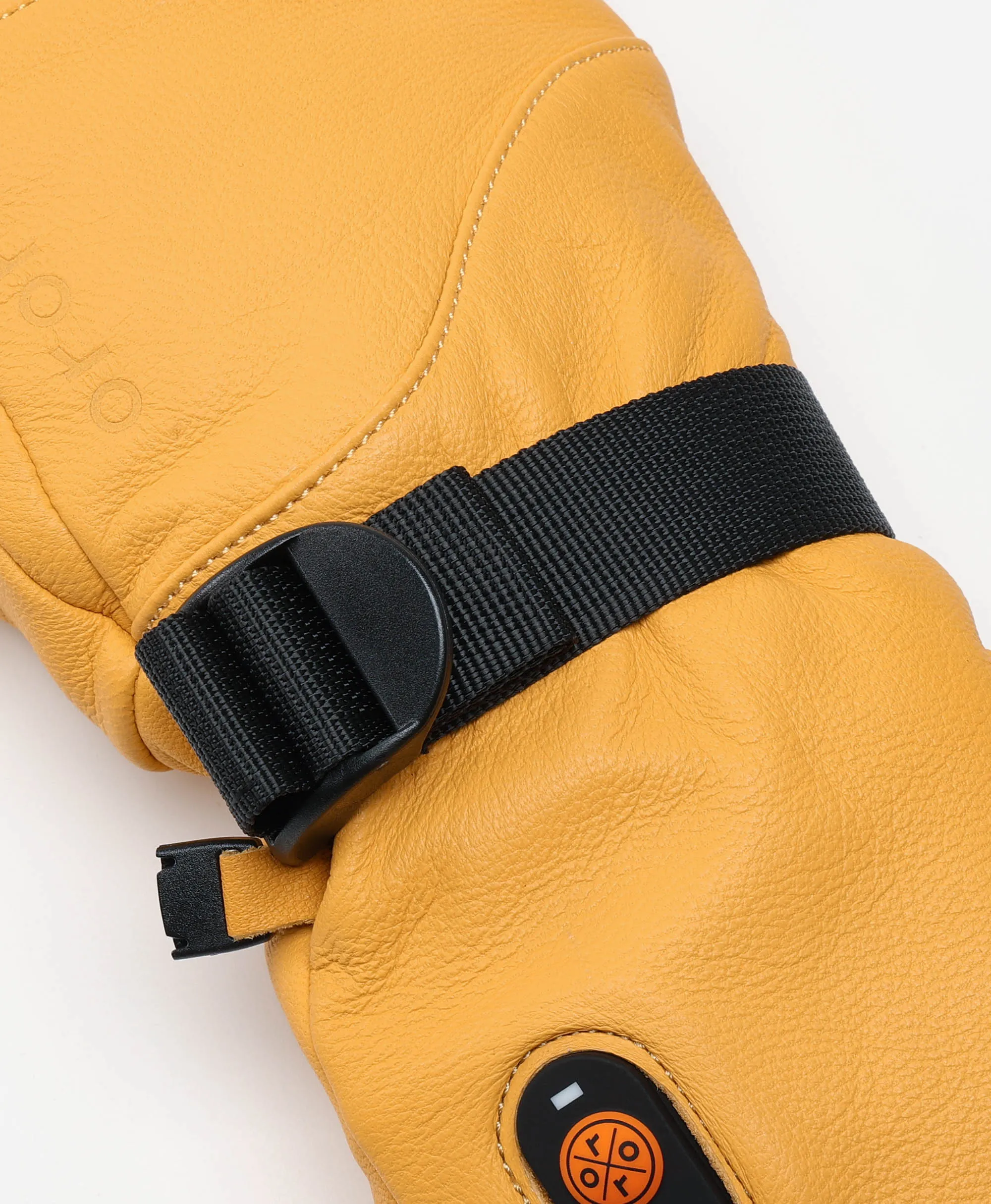 **Premium Heated Full Leather Unisex Gloves - Boise Collection**