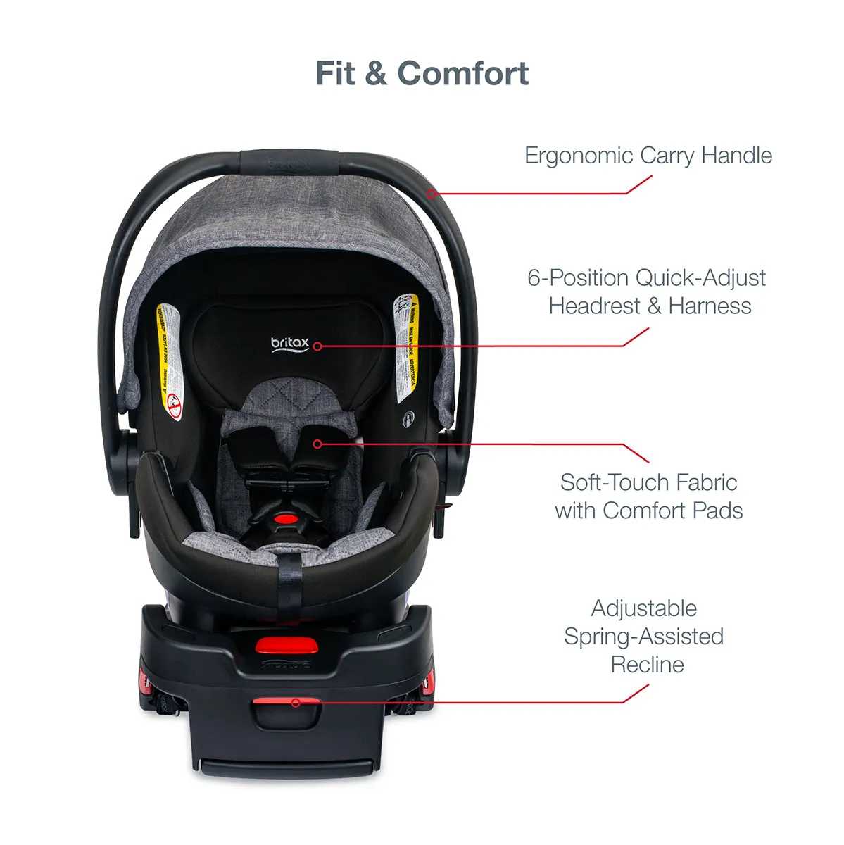 Britax B-Free & B-Safe Gen2 FlexFit Travel System - Vibe