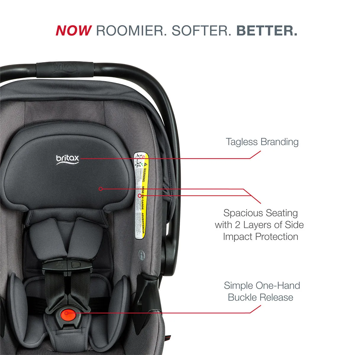 Britax B-Safe Gen2 FlexFit  Infant Car Seat - Drift (SafeWash)