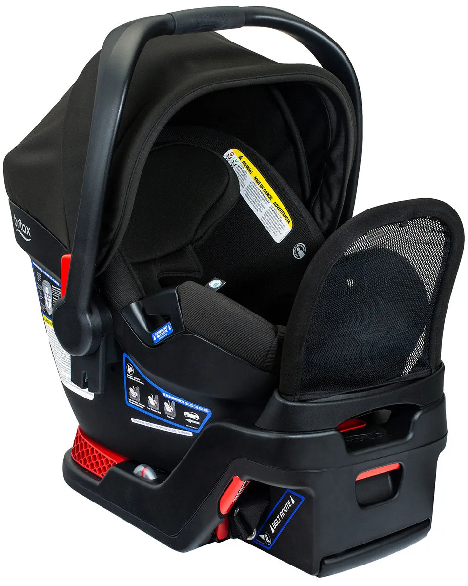 Britax B-Safe Gen2 FlexFit  Infant Car Seat - Jet (SafeWash)