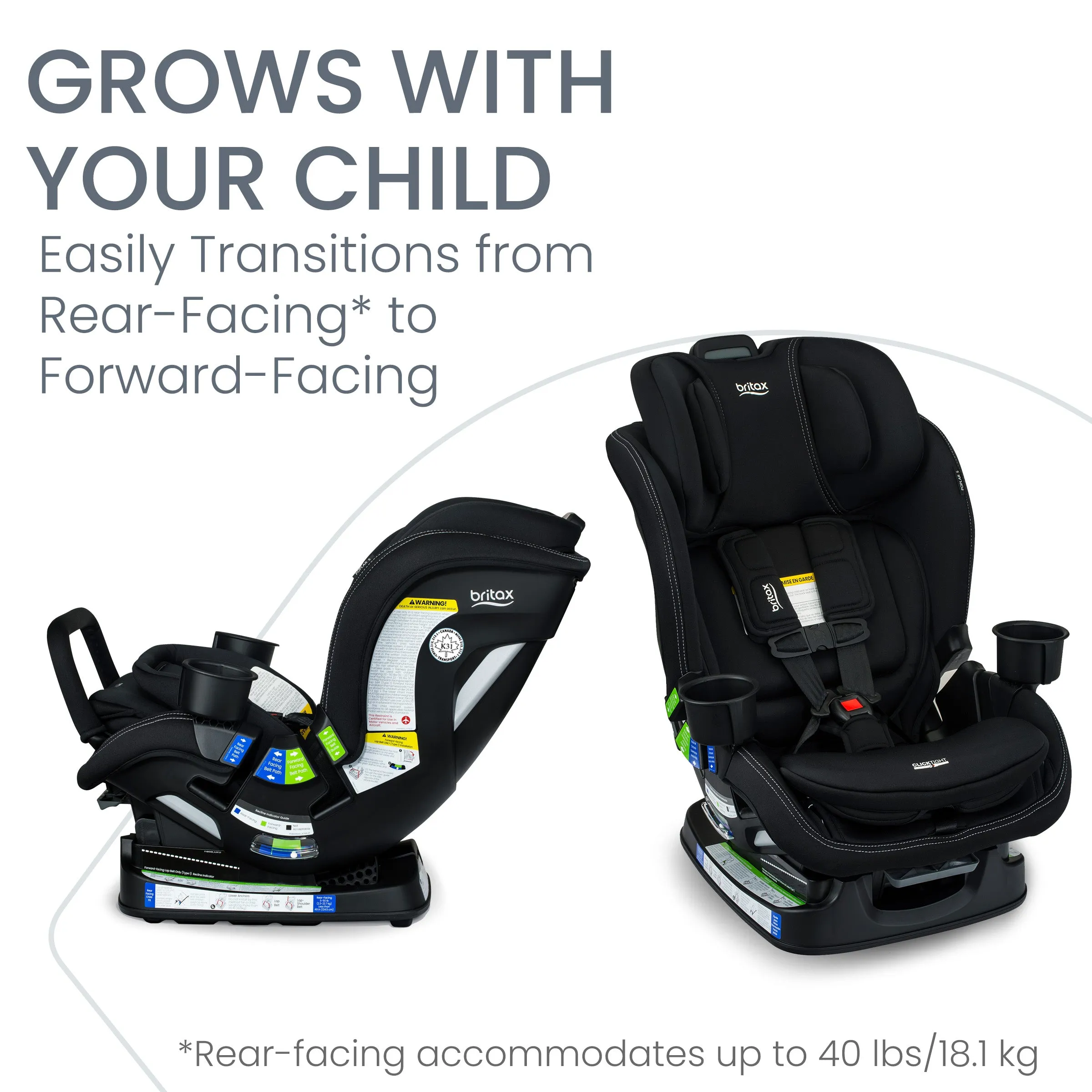 Britax - Poplar S Convertible Car Seat