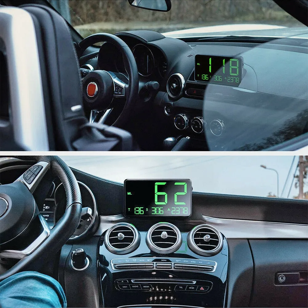 C90 Car Digital Hud Head  Up  Display Accurate Speedometer