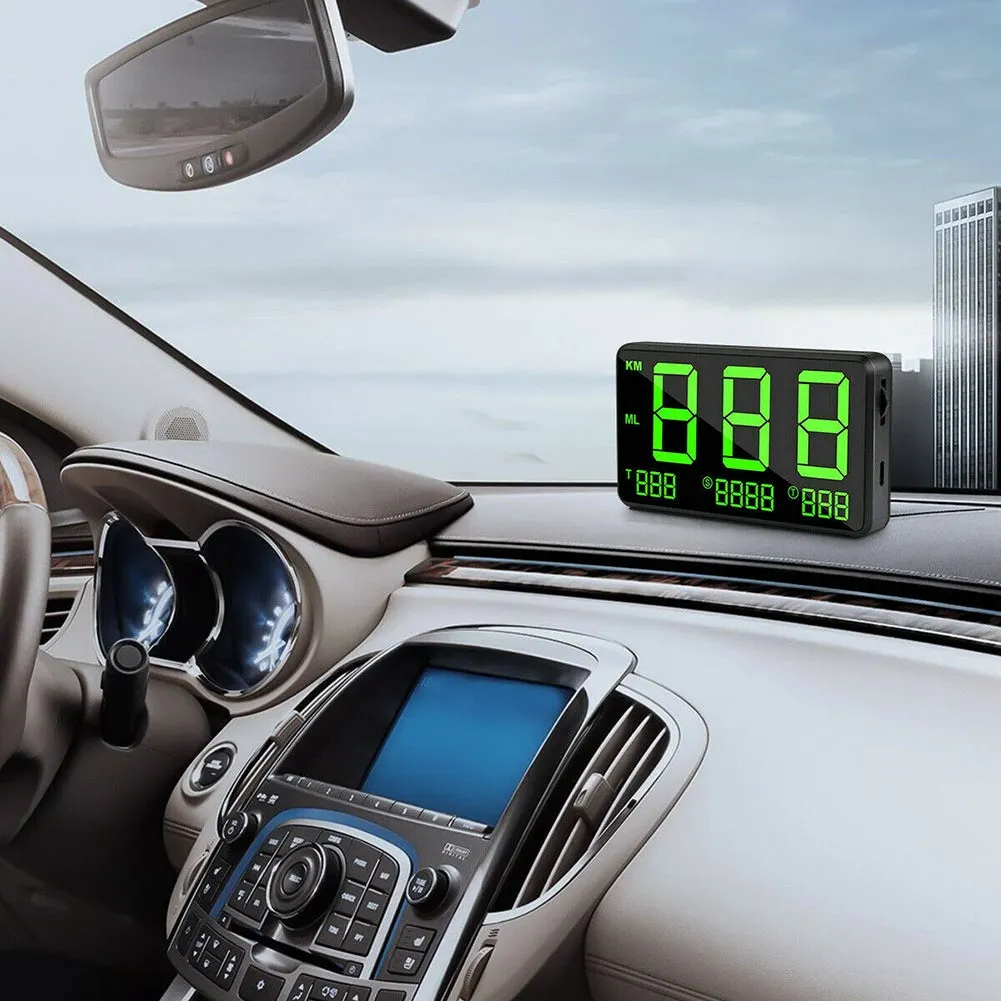 C90 Car Digital Hud Head  Up  Display Accurate Speedometer