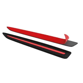 Carbon Fiber Car Bumper Scuff Protector Anti-Scratch Strips