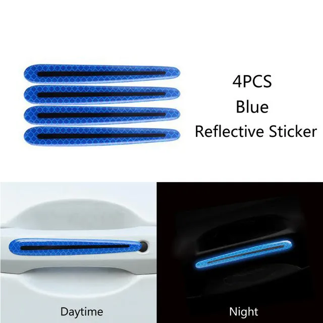 Color: Blue, style: Strip - Carbon fiber handle anti-scratch nail