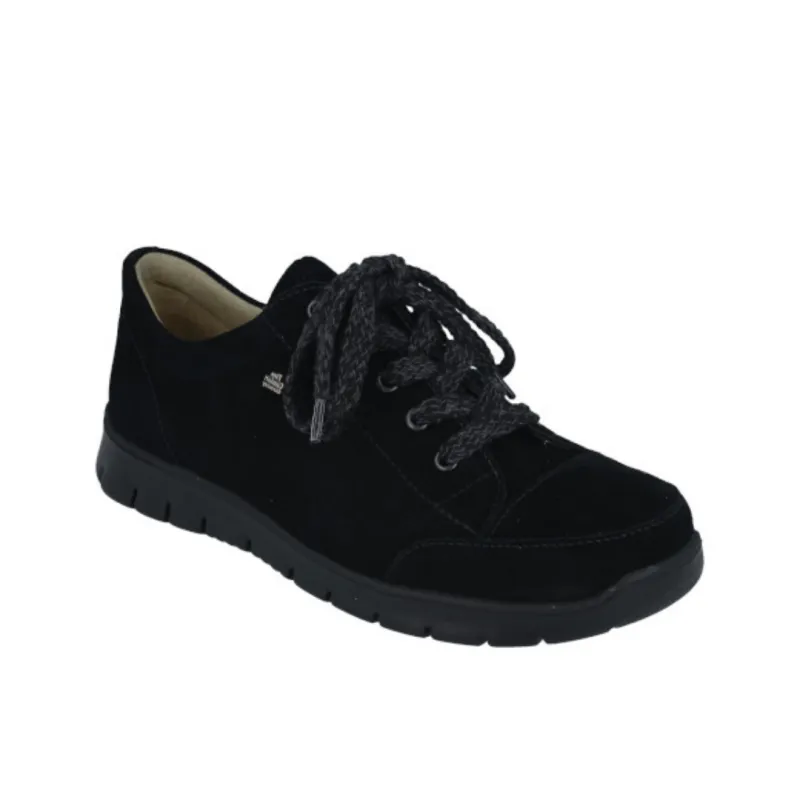 Finn Comfort Women's Swansea-S - Schwarz Velour