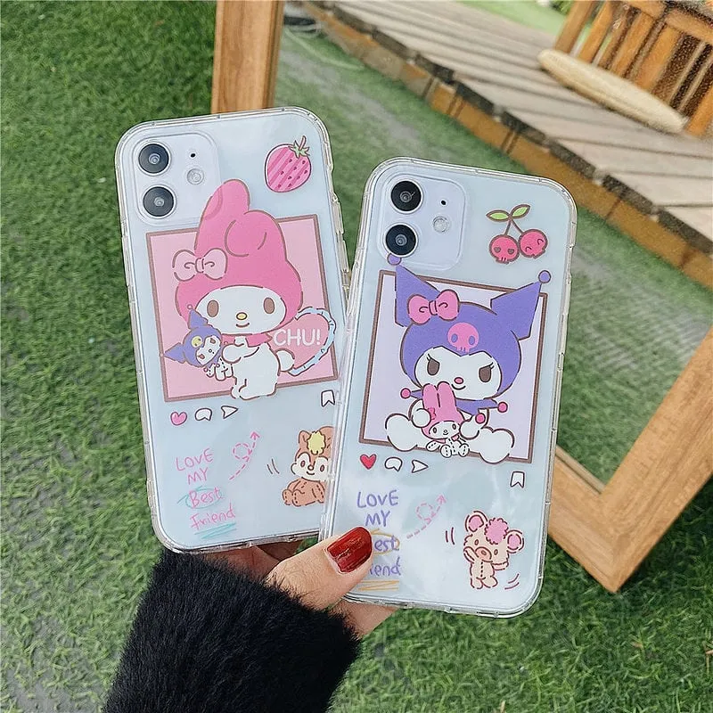 Kawaii Kuromi iPhone Case