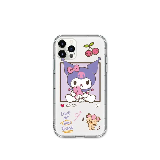 Kawaii Kuromi iPhone Case