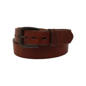 Men's 3D Western Classic Brown Belt D100000602