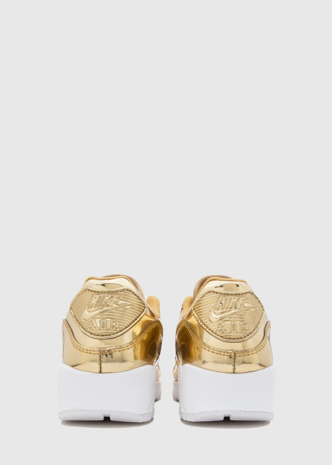 NIKE: WOMEN'S AIR MAX 90 "METALLIC GOLD" [GOLD]