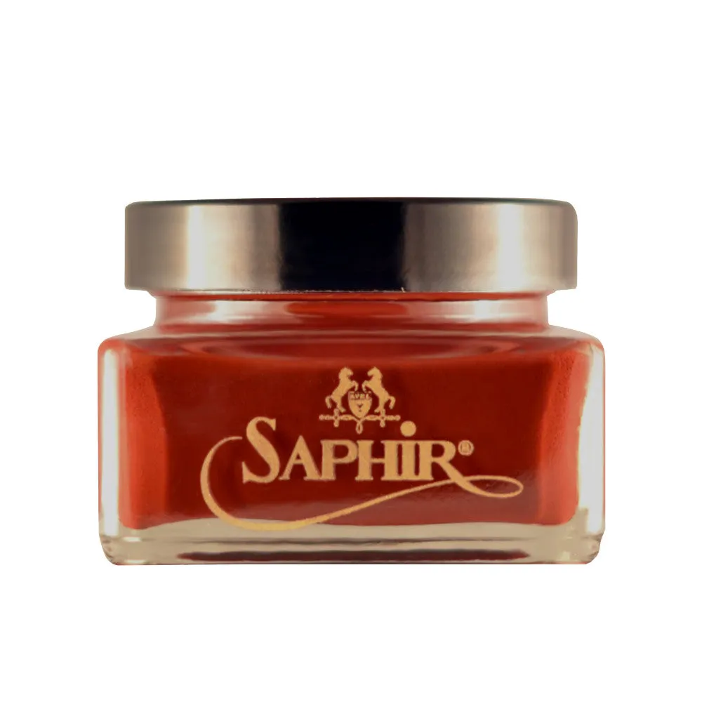 Saphir Medaille D'Or Shoe Cream Polish - Mahogany