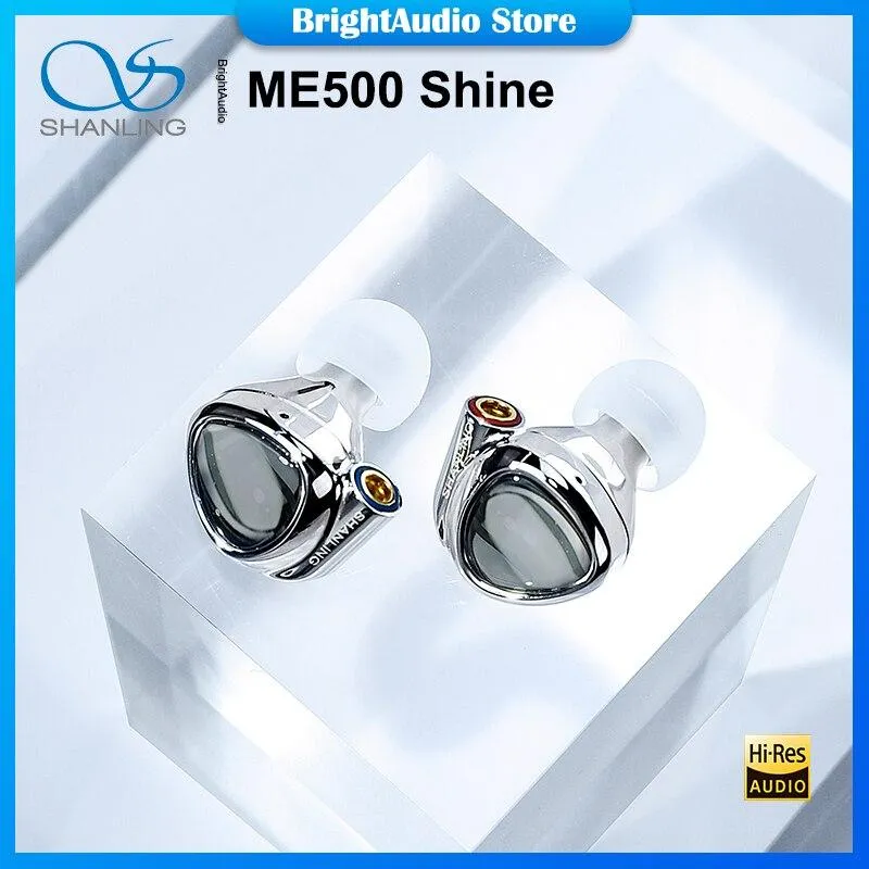 SHANLING ME500 SHINE 1DD 2BA Hybrid Driver In-ear Monitor Earphone