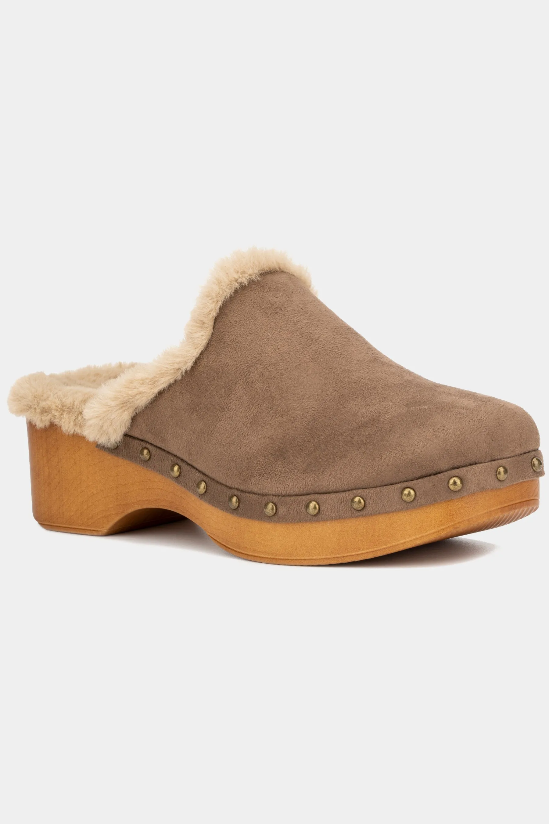 Wynna Faux Fur Mules