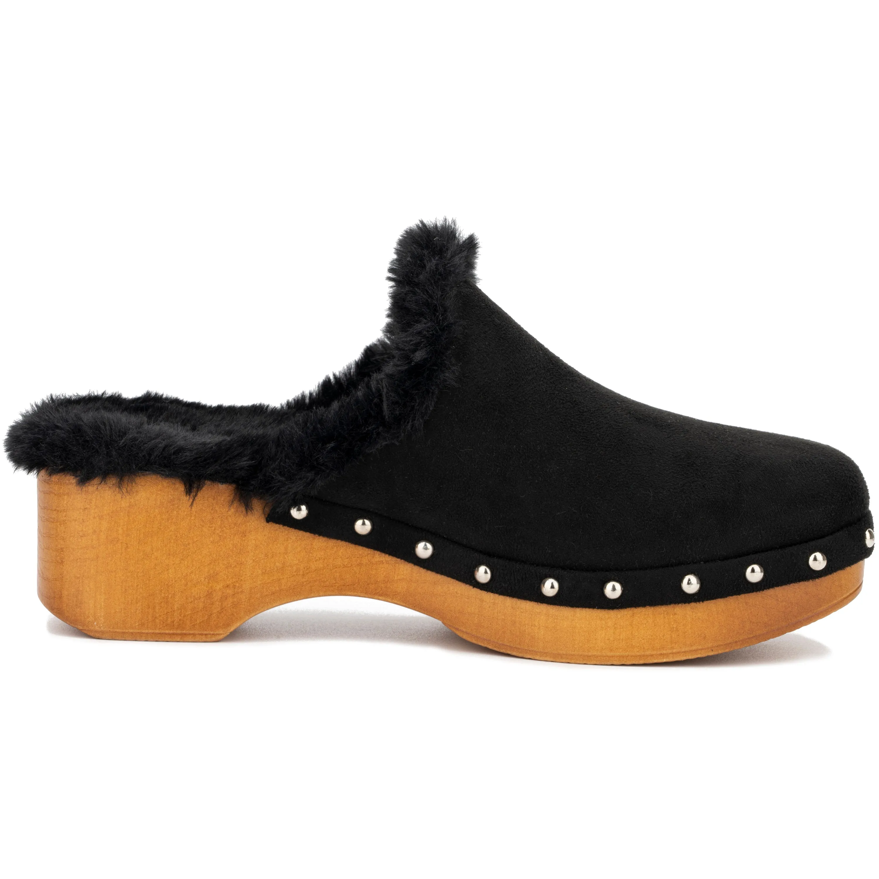 Wynna Faux Fur Mules