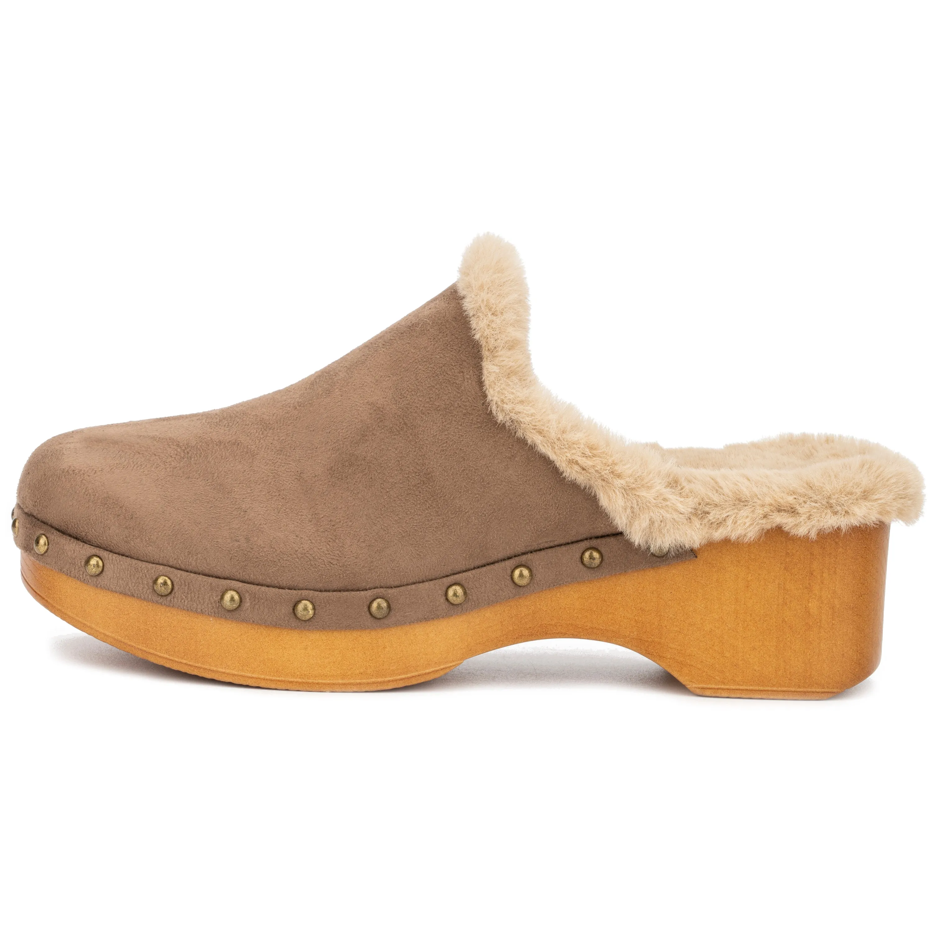 Wynna Faux Fur Mules